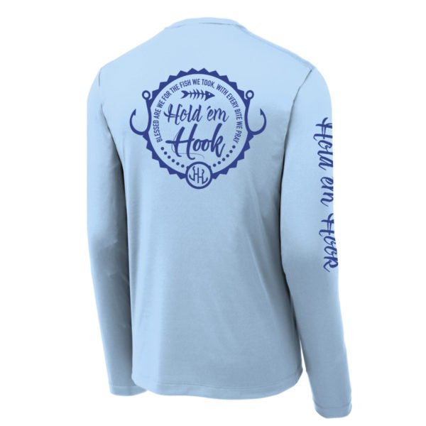 Fisherman's Prayer LS Shirt - blue